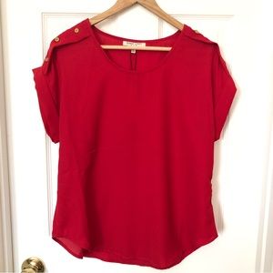 Speed Limit Red Top Sz L